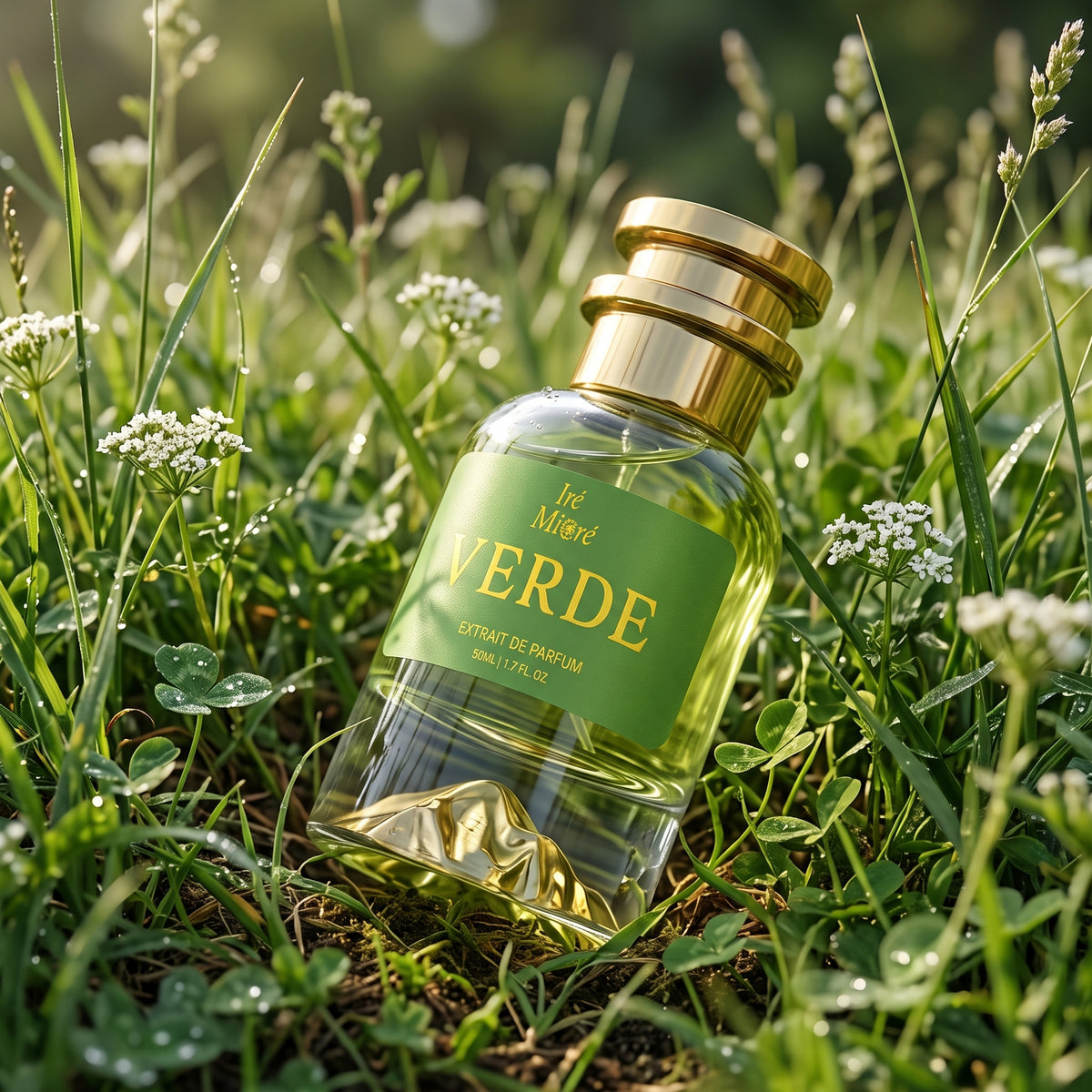 Verde – Men's Extrait de Parfum - 50ML/1.7 FL OZ - Inspired by Creed Wild Vetiver, perfected by Iré Mioré.