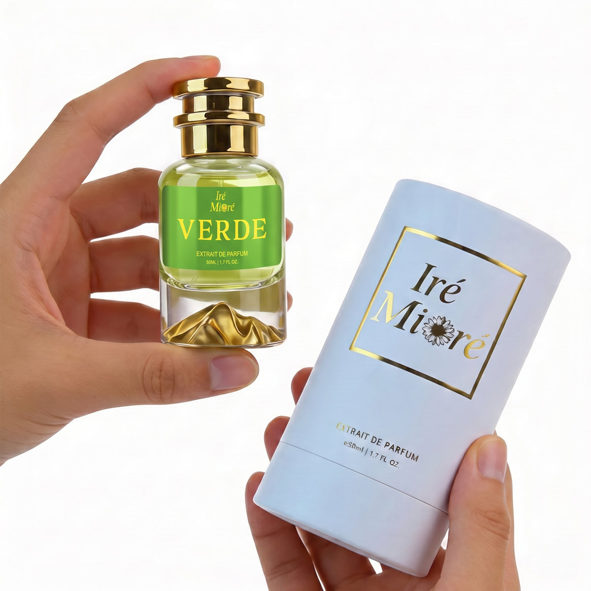 Verde – Men's Extrait de Parfum - 50ML/1.7 FL OZ - Inspired by Creed Wild Vetiver, perfected by Iré Mioré.