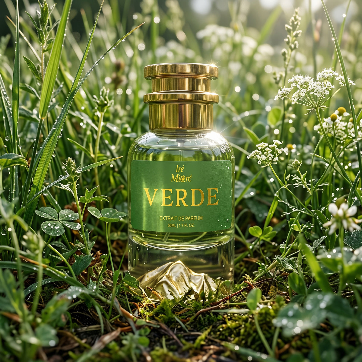 Verde – Men's Extrait de Parfum - 50ML/1.7 FL OZ - Inspired by Creed Wild Vetiver, perfected by Iré Mioré.